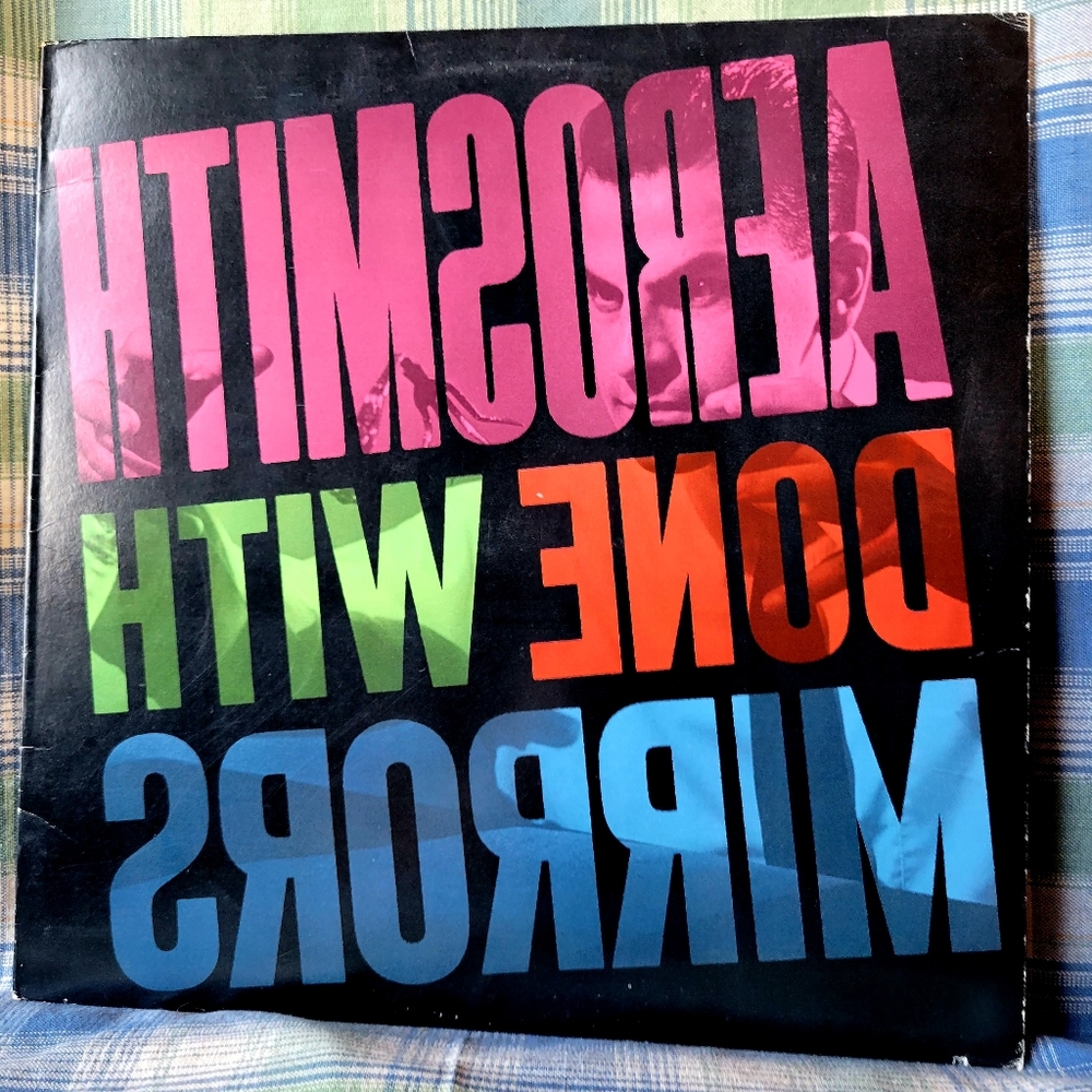 Areosmith-Done With Mirrors Vinyl Revord Album